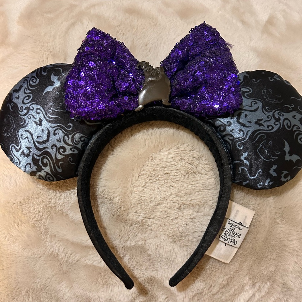 Disney Parks Oogie Boogie Minnie Ears- The Nightmare Before Christmas 🎄